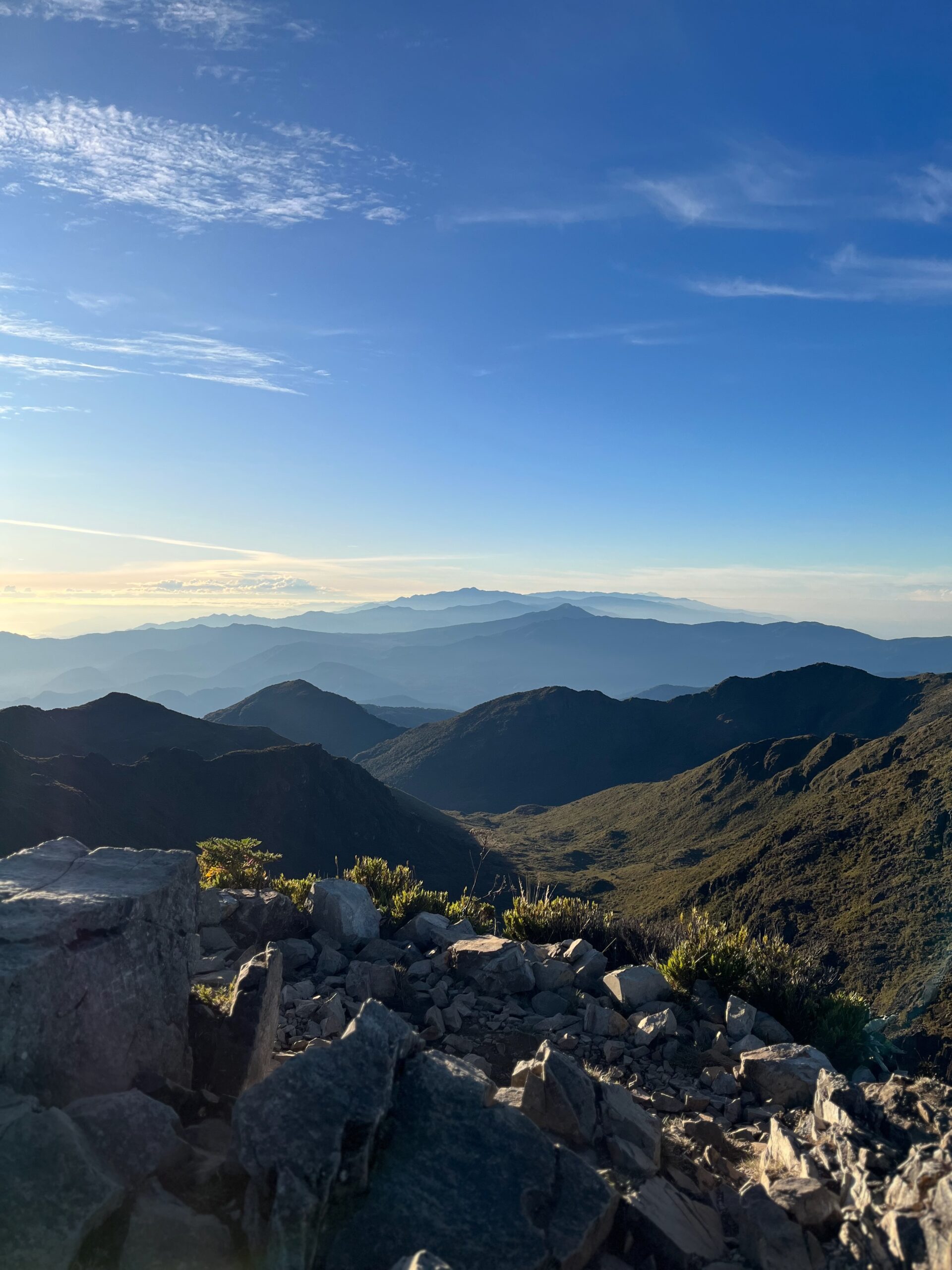 Mountain landscape background